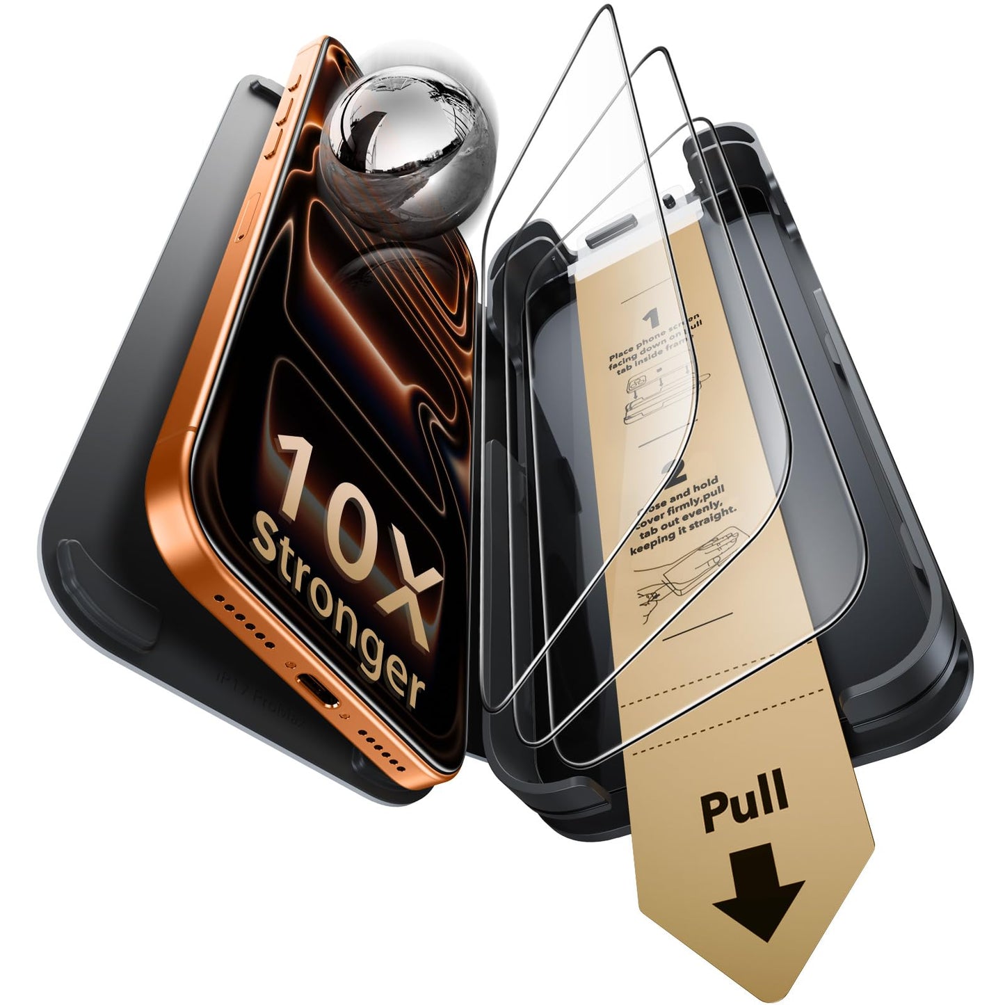 9H iPhone Screen Protector - iPhone 17 Pro Max