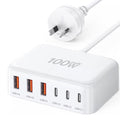 100w Portable Charging Station, USB , USB C 6 in 1