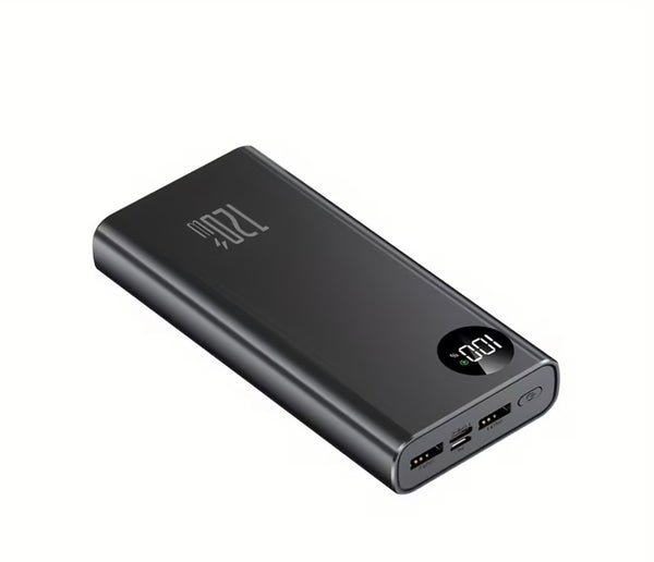 10000mh Power Bank 120w (BLACK)